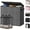 Grey, variant on 180L Laundry Hamper 3 Section, Large Laundry Basket with Lid, Laundry Basket Organizer with Handles, Pink Divided Laundry Baskets, Clothes Hampers for Nursery, Bedroom, Bathroom