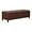 51",chocolate Brown, variant on Joveco 47 Inch Storage Ottoman Bench,Tufted Leather Storage Bench with Nailhead Trim for Bedroom (47”,Auburn)