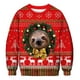 thumbnail image 1 of Suéter Navideño Con Estampado De Astas En 3d, Novedoso Y Feo, 1 of 7