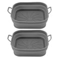 thumbnail image 1 of Pot en Silicone pour Friteuse, 2 Pcs Panier en Silicone pour Friteuse Design de Pointe, 1 of 14