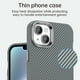 thumbnail image 5 of For iPhone 14 13 Case Cell Phone Hybrid Back Cover Carbon Fiber Texture - Grey, 5 of 5