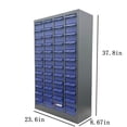thumbnail image 2 of Parts Cabinet Documents Storage Cabinet Bolt Nut Tool Storage Organizer 48 Drawers, 2 of 11