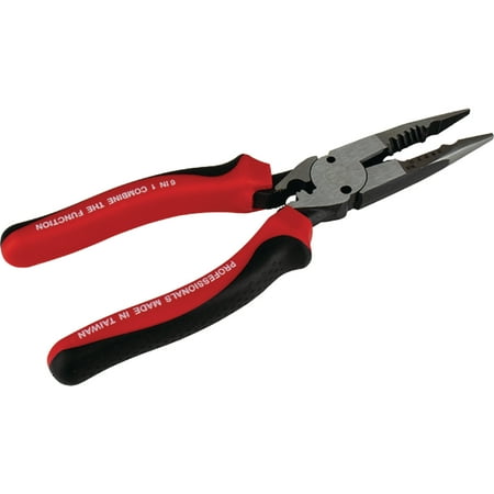 UPC: 0035514563123 | Sea-Dog 5631521 Multi-Fuction Needle Nose Wire Stripper And Crimper
