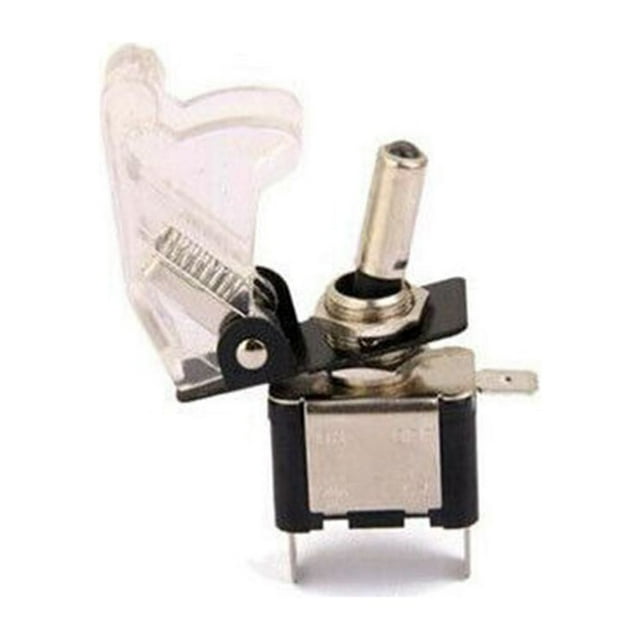1 Pcs Interrupteur à Bascule On/Off ASW-07D Lumière LED Couvercle Diaphane 12V/24V 20A