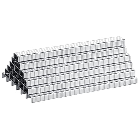 MEITE 20GA Heavy Duty T-50 Staples 3/8" Crown Staples 1/4" 6mm Length for Upholstery 5,000 Pcs