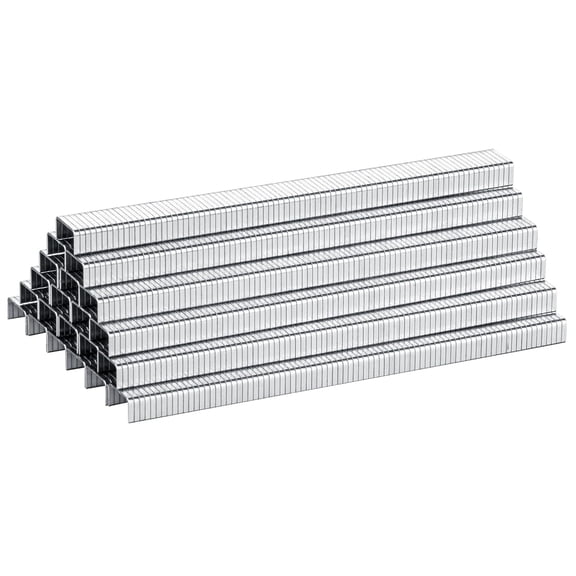 MEITE 20GA Heavy Duty T-50 Staples 3/8" Crown Staples 1/4" 6mm Length for Upholstery 5,000 Pcs