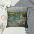 thumbnail image 2 of Nawypu  Green Blue Gold Abstract Art Painting Decorative Throw Pillow Covers Cushion Covers for Bedroom Sofa Living Room, 2 of 5
