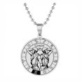 thumbnail image 1 of 12 Pendant, Stainless Steel Necklace For Men And Women-9Gemini, 1 of 5
