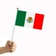 thumbnail image 3 of 12 Uds. Bandera éxico, bandera mexicana que la mano, pancarta pequeña de 21x14cm con Zulema Banderas que agitan de la mano, 3 of 8