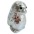 thumbnail image 3 of Disco Penguin Decorative Desktop Ornament With LED Lights And Rotating Base For Party Home, 3 of 7