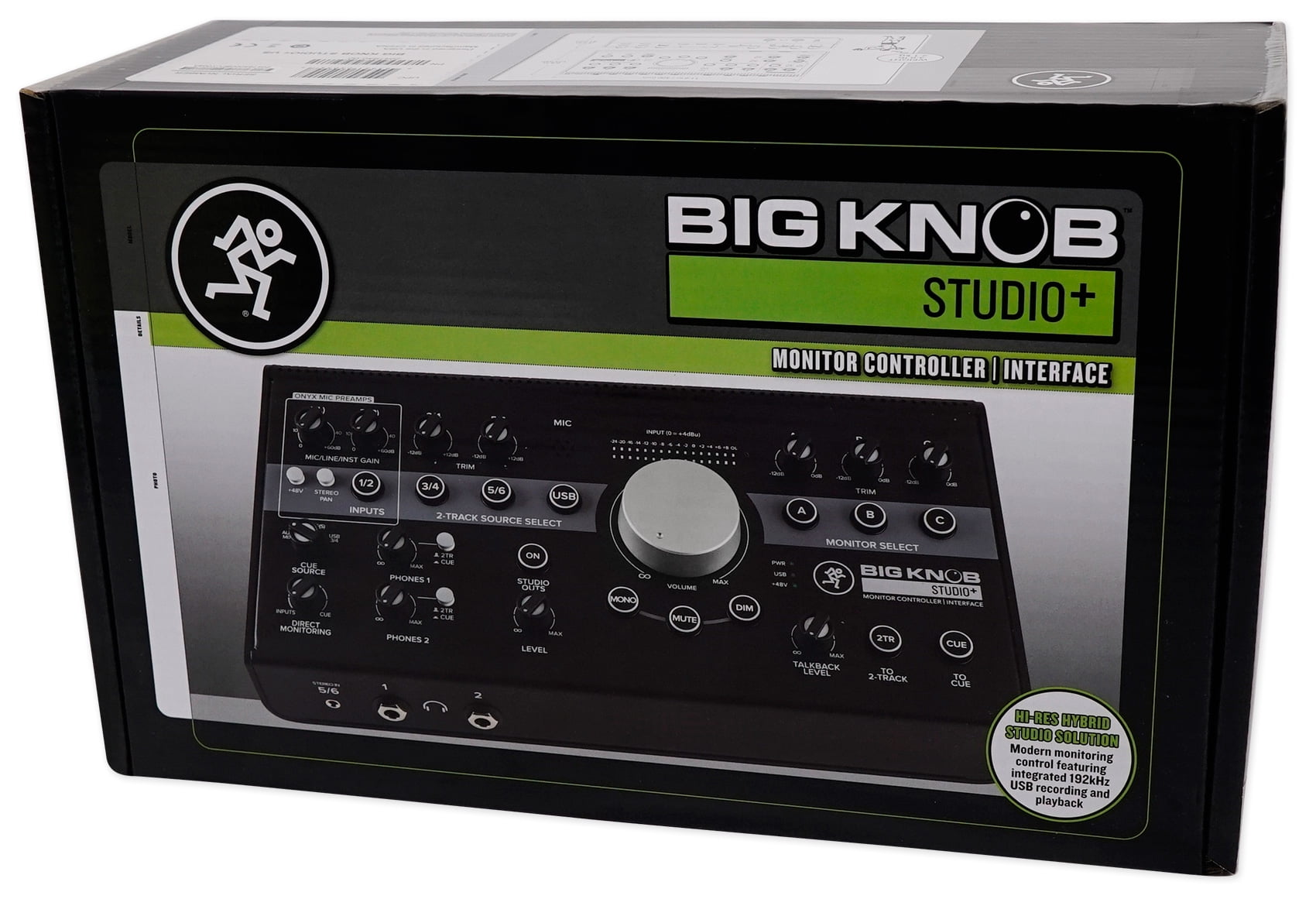 【MACKIE】BIG KNOB STUDIO+ Amazon.com: Mackie Big Knob Series, 4x3 Studio Monitor