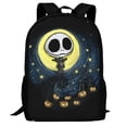thumbnail image 1 of Jack And Sally Night-Mare Before Christmas Backpack,3d Print Laptop Backpack Lightweight Casual Daypack Bookbag Multi-Function Travel Backpack, 1 of 5