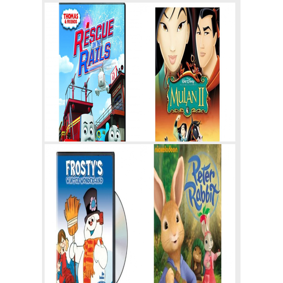 Thomas Rescue Rails Dvd Children's 4 Pack DVD Bundle: Thomas & Friends: Rescue on the Rails ...