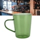 thumbnail image 1 of Taza de Café, Taza de Café de Vidrio de Borosilicato Alto de 380 ml, Taza de Leche Resistente al Calor, Tazas para Beber Con ASA para Uso en Cafeterías Caseras, 1 of 7