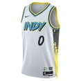 thumbnail image 2 of Unisex Nike Tyrese Haliburton White Indiana Pacers 2024/25 Swingman Player Jersey - City Edition, 2 of 3