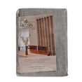 thumbnail image 2 of cortina de jacquard con arillos poliéster gris claro 210 x 140 cm, 2 of 5