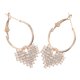 thumbnail image 5 of ADDHAT 1Par Aretes Dorados Con Para Mujer Perfectos En Fiestas, 5 of 8