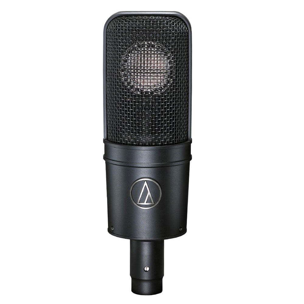 Audio-Technica AT Side Address Cardioid Condenser Microphone Bundle w/ Mic Stand