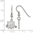 thumbnail image 2 of Sterling Silver Rh-Plated Logoart Ohio University Xs Dangle Earrings (29 X 13) Made In United States ss022ou, 2 of 5