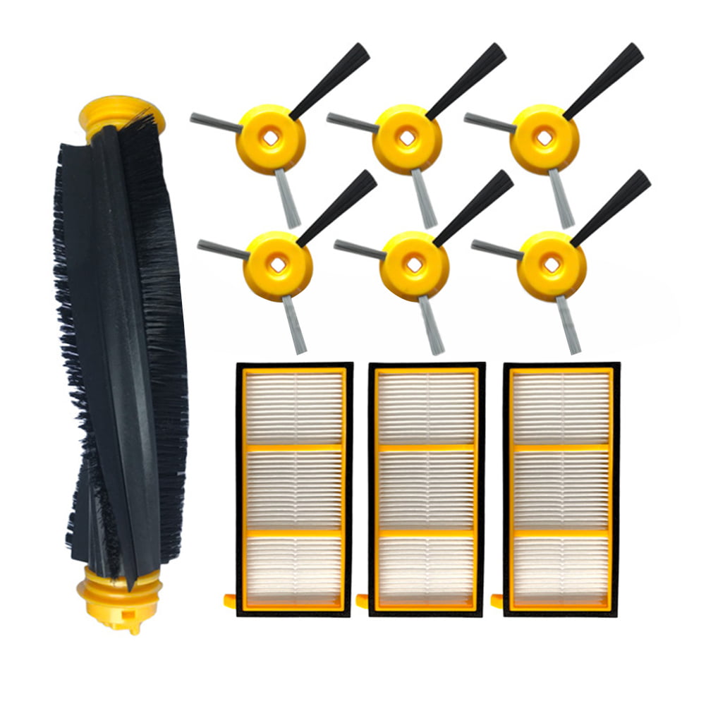 10pcs Filter Side Brush Vacuum Cleaner Parts For Shark ION ROBOT RV700 RV720 RV7 