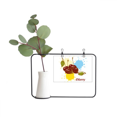 thumbnail image 1 of Cherry Fruit Watercolor Illustration Pattern Metal Picture Frame Cerac Vase Decor, 1 of 3