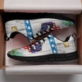 thumbnail image 3 of God Bless America Running Shoes Sneakers Mesh Black Size 9, 3 of 5