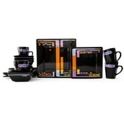 Star Trek: The Next Generation LCARS Interface 16-Piece Ceramic Dinnerware Set