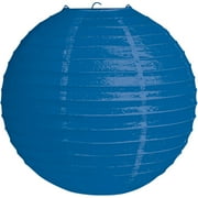 12" Blue Paper Lantern