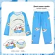 thumbnail image 5 of Conjunto de pijama de dibujos animados para niños, ropa de casa, pantalones de manga larga, cuello redondo, cómodo, Kawaii, regalo para niños, Kuromi Pochacco Hellokittys, 5 of 5