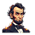 thumbnail image 3 of Yatrandify Waterproof Stickers Vinyl Abraham Lincoln Stickers Colorful Decorative Stickers for Notebooks Suitcases Instruments, 3 of 8
