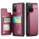 thumbnail image 1 of Funda para Samsung Galaxy S20 con tarjetero, funda tipo cartera para hombre y mujer con bloqueo RFID, funda de piel resistente con cierre magnético y función atril, a prueba de golpes, 1 of 10