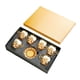 thumbnail image 3 of Juego de 6 tazas de café Soledad con platillos para espresso, 3 of 10