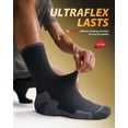thumbnail image 3 of PULIOU Merino Wool Socks for Men & Women, Thermal Winter Warm Cushioned for Work Boots, 3 Pairs, Black, 3 of 9