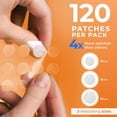 thumbnail image 4 of Acne Patches (120 Count), Hydrocolloid Pimple Patches for Face - Zit Patch Acne Dots - Cystic Acne Patches Treatment - Pimple Patch with 3 Size Acne Stickers, 4 of 6
