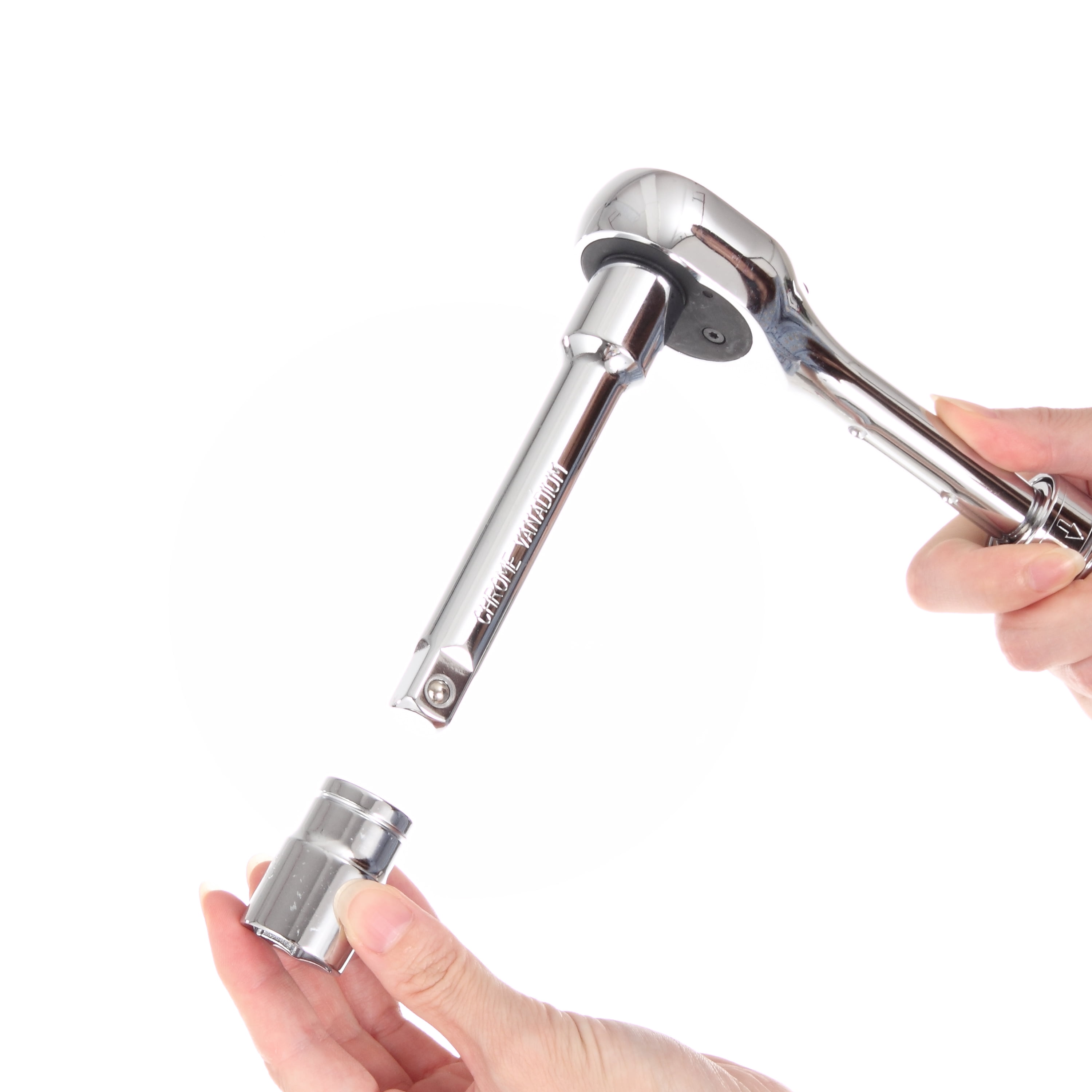 Hyper Tough UC88493A 3-Piece 1/2-Inch Drive Extension Bar Set