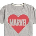 thumbnail image 3 of Marvel - Heart Valentine - Toddler And Youth Short Sleeve Graphic T-Shirt, 3 of 5