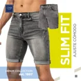 thumbnail image 4 of Bermuda de mezclilla para hombre corte moderno stretch cómoda y ligera ideal para uso diario verano o salidas casuales con diseño versátil combinable con todo CHB Chili Beans talla 43, 4 of 5