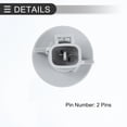 thumbnail image 6 of Unique Bargains Front Turn Signal Light Socket Plug Lamp Bulb Adapter for Toyota 4RUNNER Plastic No.9007599078 Gray, 6 of 6