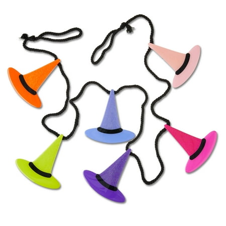 Witch Hat Garland, Multicolor, 6', Halloween by Way To Celebrate