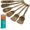 Granite, variant on Wooden Spoons for Cooking, Pakkawood Kitchen Utensil Set Granite, Premium Durable Wooden Utensils for Nonstick Cookware, Heat Resistant, Smooth Finish, Comfortable Grip, 6 Piece