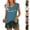A-Blue, variant on GERsome Cap Sleeve Tank Tops for Women U Neck Spring Summer T-Shirt Casual Workout Tee Shirts S-3XL