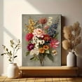 thumbnail image 6 of Surreal Character Portrait Oil Painting Canvas Art， Wall Decor for Living Room， Bedroom， Office， Hallway， Dorm Room, 6 of 8
