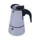 thumbnail image 1 of Ounissouiy Mango ergonómico de acero inoxidable para una experiencia cómoda de taza Moka, tazas para máquina de café expreso Juegos de servir café y té, 1 of 6