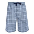 thumbnail image 2 of Hanes Men's and Big Men's Woven Stretch Sleep Jam Shorts, 2-Pack, 2 of 4