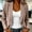 Solid Color, variant on Byworldtasic Women's Casual Blazer Jacket 2026 Summer Lightweight Jacket Classy Work Office Button Suit with Pockets