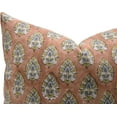 thumbnail image 4 of Handcrafted Duck Canvas Pillow Covers by Fabdivine, Hand block prints, 16X16, Betal leaf, 4 of 4