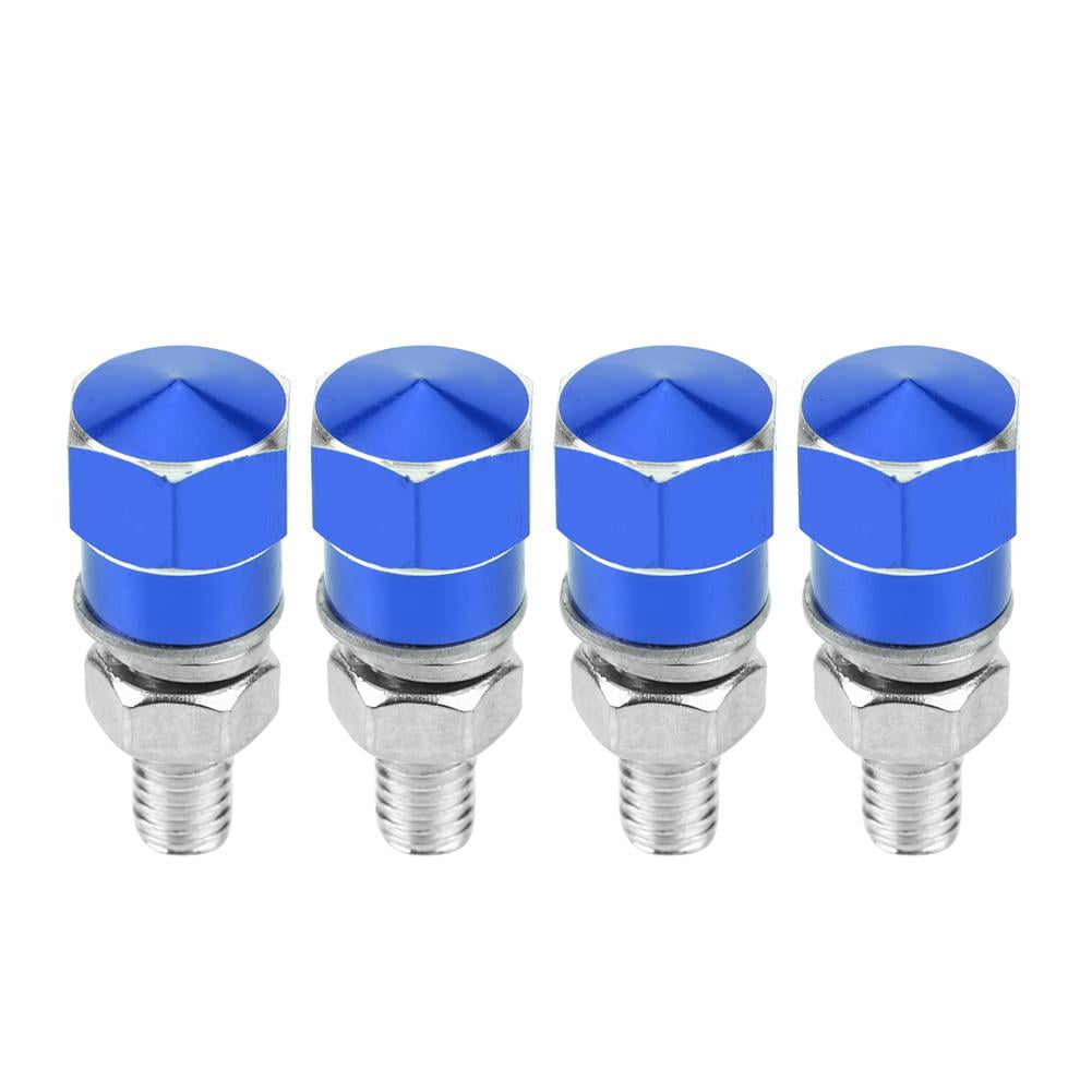 LYUMO License Plate Bolts, Thread Frame Bolts, 4pcs Universal Thread