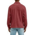 thumbnail image 5 of Men's Corduroy Polo Shirt Long Sleeve Striped Pockets Vintage Golf Top Business Casual Golf Shirt, 5 of 6