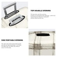 thumbnail image 6 of Multi-Size Suitcase Protective Cover Full Range Double Stitching Invisible Zipper For Travel Business Ivory Checked Hand-Drawn Sketch_4 Medium, 6 of 8