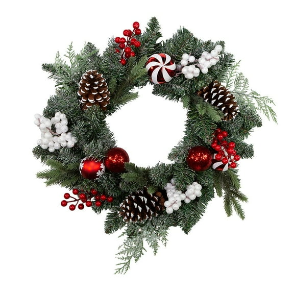 Kurt S. Adler H4014 Wreath, Multi-Colored